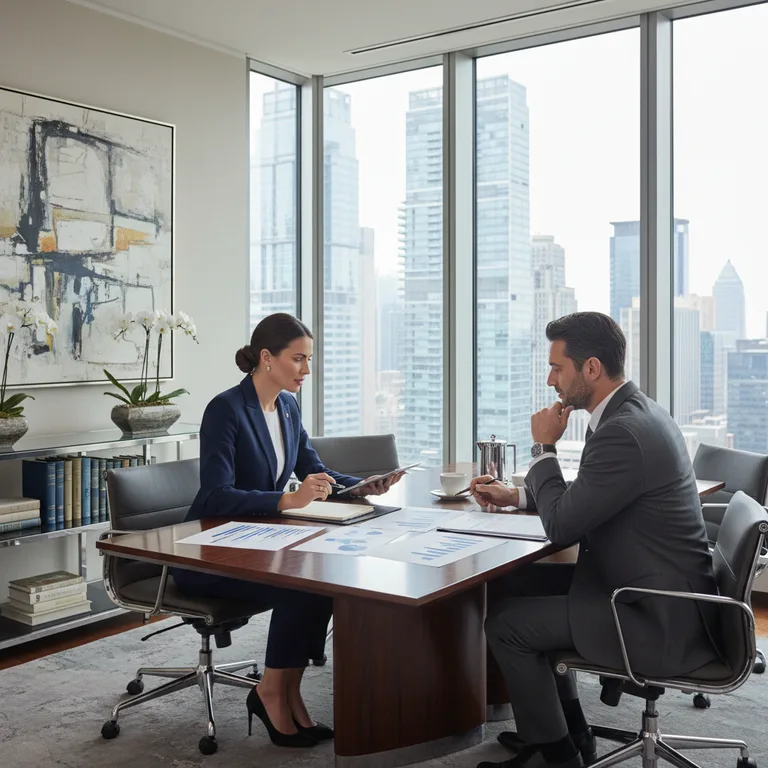 専門家によるコンサルティング風景